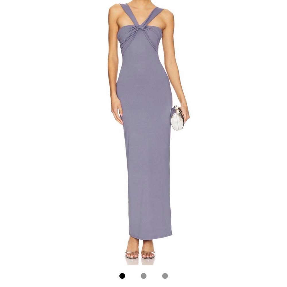 Elegant Purple Women's Dress